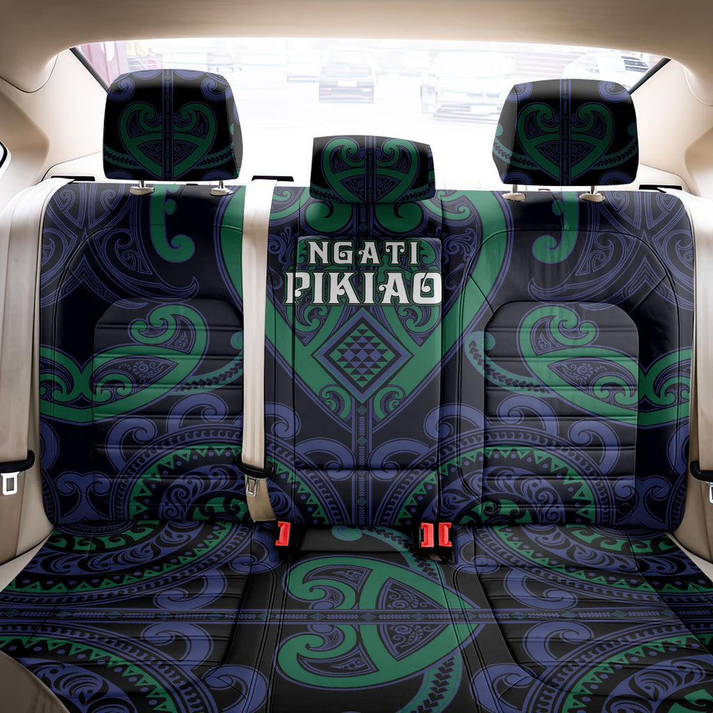 Aotearoa Ngati Pikiao Back Car Seat Cover Maori Tribal Pattern