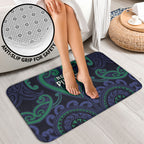 Aotearoa Ngati Pikiao Bathroom Set Maori Tribal Pattern