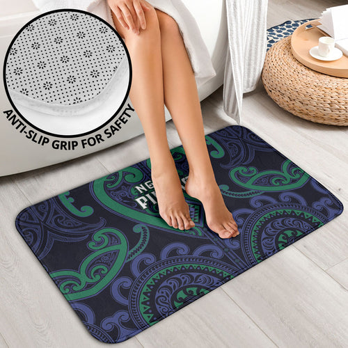 Aotearoa Ngati Pikiao Bathroom Set Maori Tribal Pattern