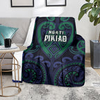 Aotearoa Ngati Pikiao Blanket Maori Tribal Pattern