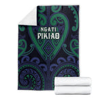 Aotearoa Ngati Pikiao Blanket Maori Tribal Pattern
