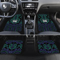 Custom Aotearoa Ngati Pikiao Car Mats Maori Tribal Pattern