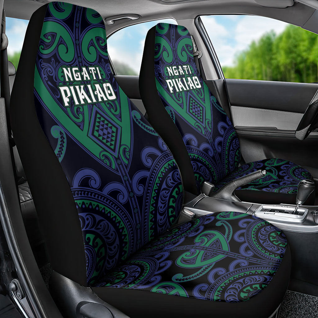 Aotearoa Ngati Pikiao Car Seat Cover Maori Tribal Pattern