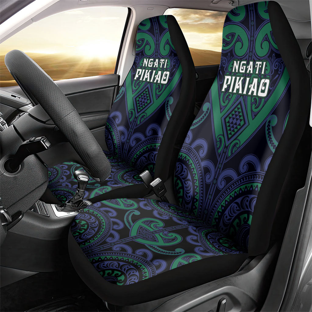 Aotearoa Ngati Pikiao Car Seat Cover Maori Tribal Pattern