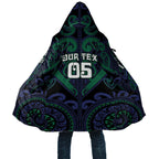 Custom Aotearoa Ngati Pikiao Cloak Maori Tribal Pattern