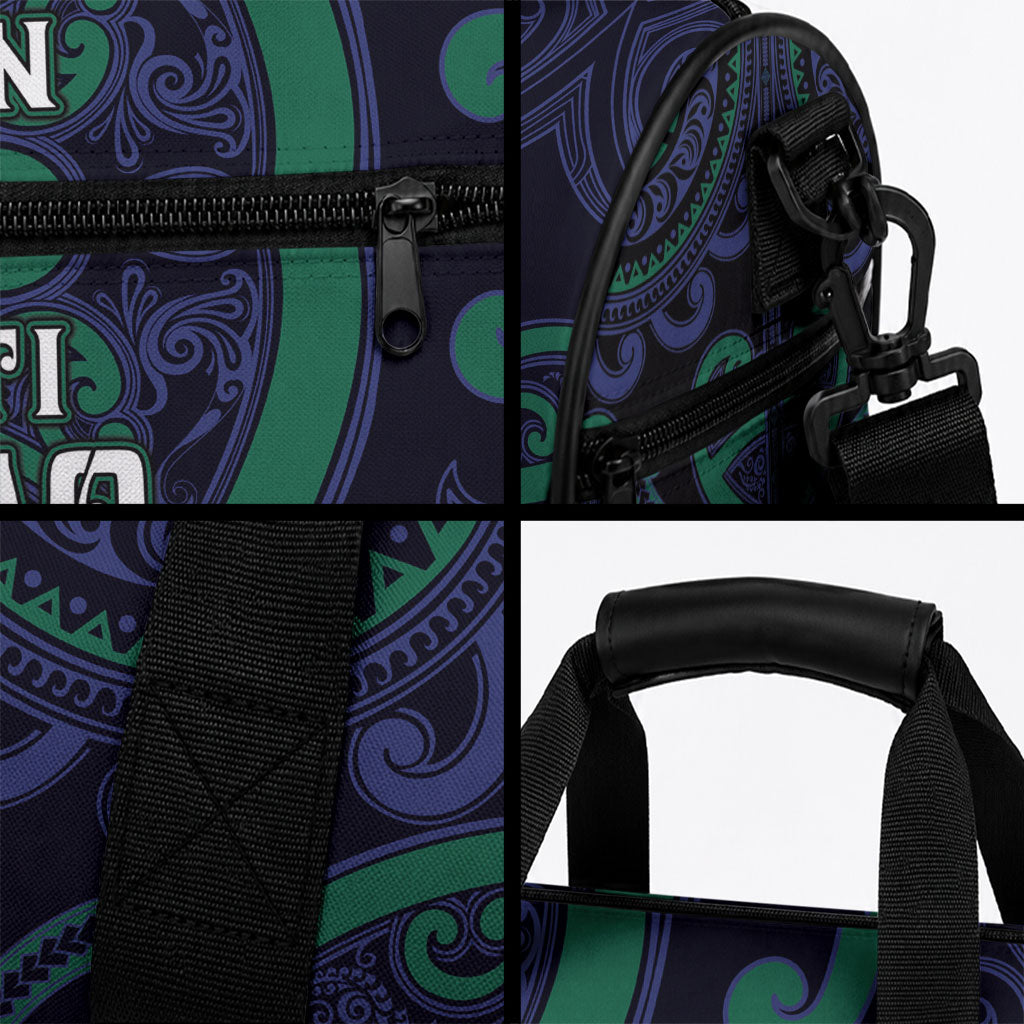Aotearoa Ngati Pikiao Duffle Bag Maori Tribal Pattern