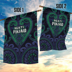 Aotearoa Ngati Pikiao Garden Flag Maori Tribal Pattern