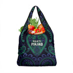 Aotearoa Ngati Pikiao Grocery Bag Maori Tribal Pattern
