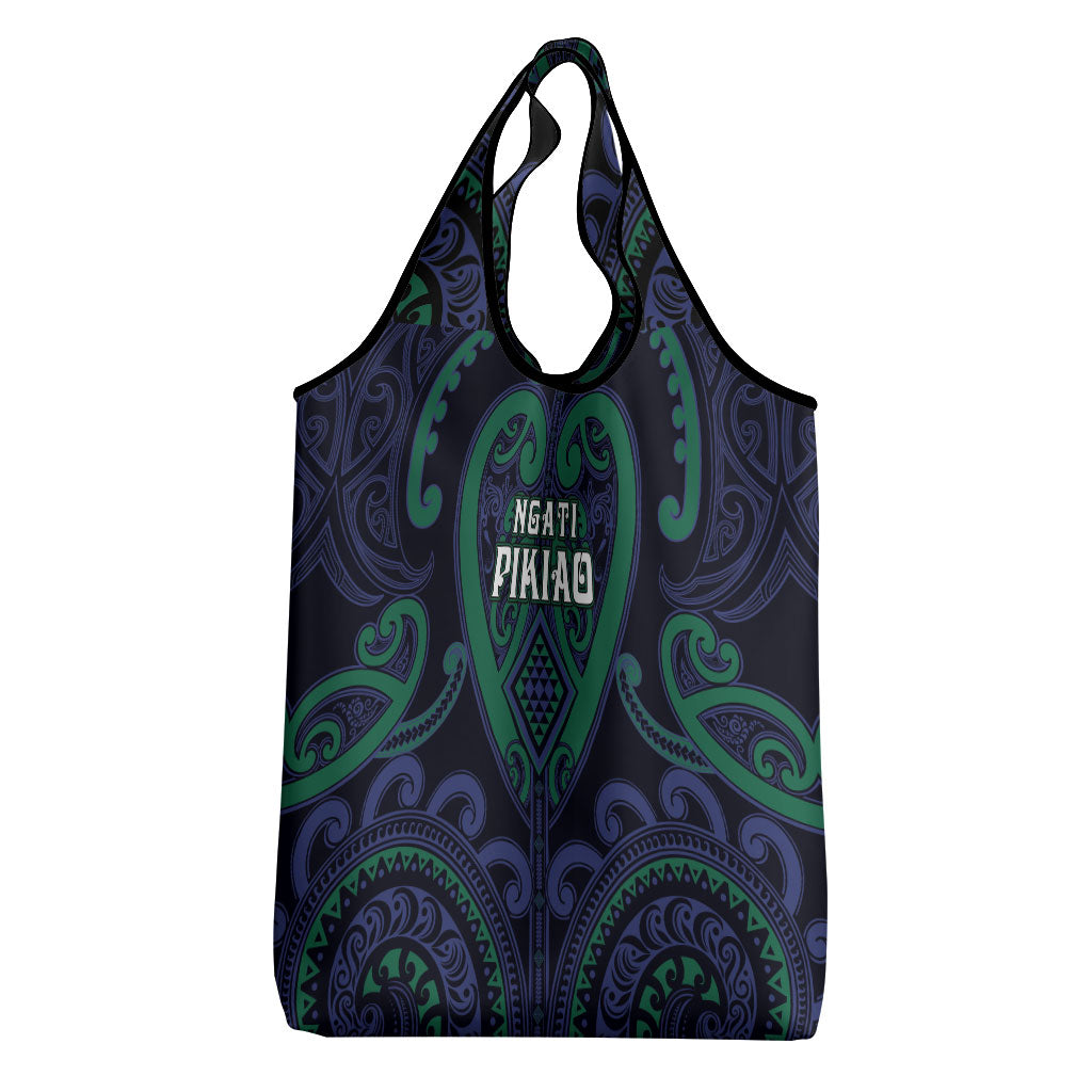 Aotearoa Ngati Pikiao Grocery Bag Maori Tribal Pattern