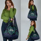 Aotearoa Ngati Pikiao Grocery Bag Maori Tribal Pattern