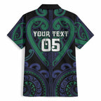 Custom Aotearoa Ngati Pikiao Hawaiian Shirt Maori Tribal Pattern