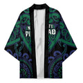 Custom Aotearoa Ngati Pikiao Kimono Maori Tribal Pattern