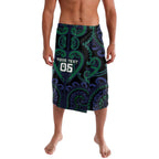 Custom Aotearoa Ngati Pikiao Lavalava Maori Tribal Pattern