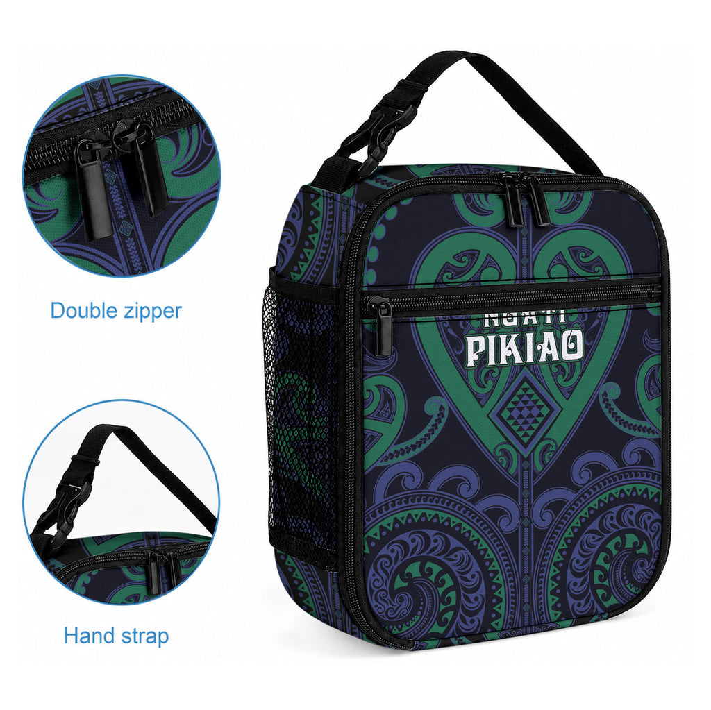Aotearoa Ngati Pikiao Lunch Bag Maori Tribal Pattern