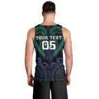 Custom Aotearoa Ngati Pikiao Men Tank Top Maori Tribal Pattern
