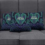 Aotearoa Ngati Pikiao Pillow Cover Maori Tribal Pattern