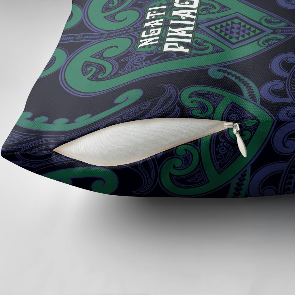 Aotearoa Ngati Pikiao Pillow Cover Maori Tribal Pattern