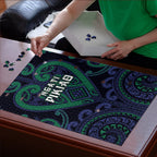 Aotearoa Ngati Pikiao Puzzle Maori Tribal Pattern
