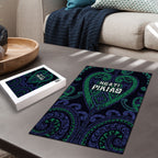 Aotearoa Ngati Pikiao Puzzle Maori Tribal Pattern