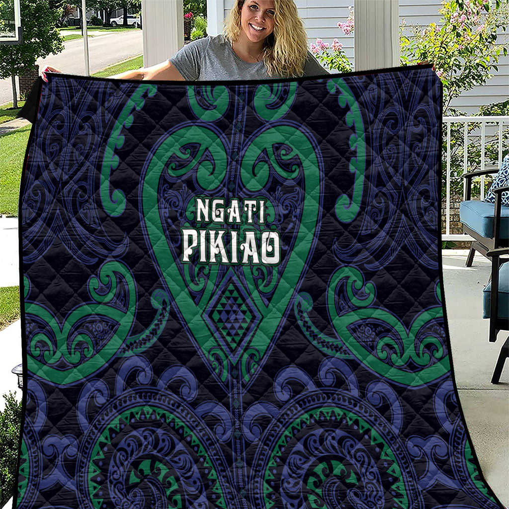 Aotearoa Ngati Pikiao Quilt Maori Tribal Pattern