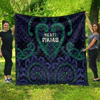 Aotearoa Ngati Pikiao Quilt Maori Tribal Pattern