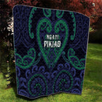 Aotearoa Ngati Pikiao Quilt Maori Tribal Pattern