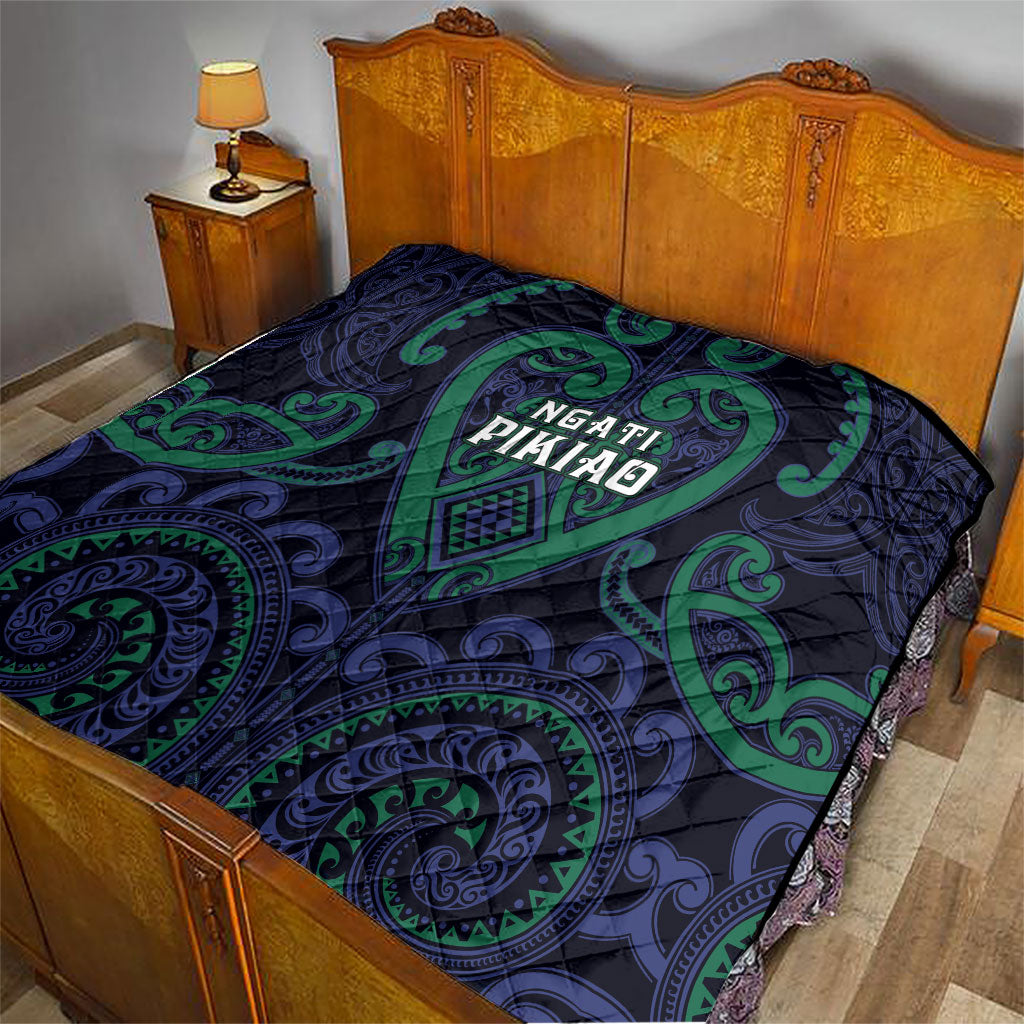 Aotearoa Ngati Pikiao Quilt Maori Tribal Pattern