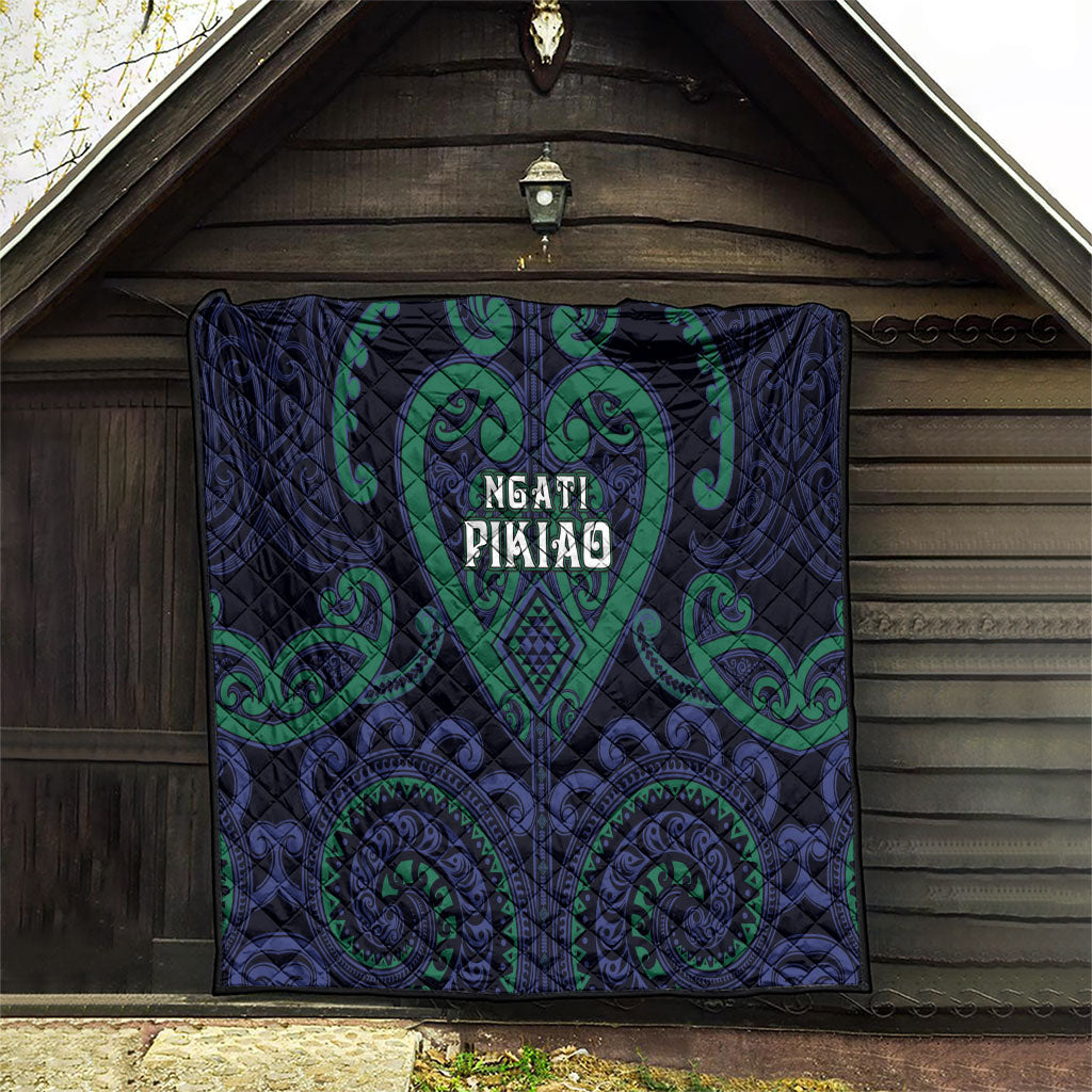 Aotearoa Ngati Pikiao Quilt Maori Tribal Pattern