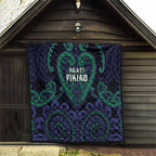 Aotearoa Ngati Pikiao Quilt Maori Tribal Pattern