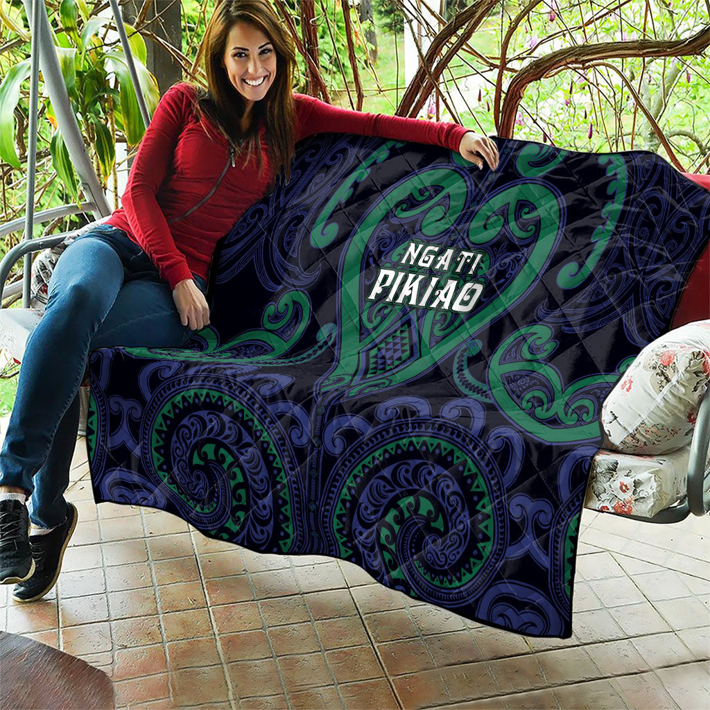 Aotearoa Ngati Pikiao Quilt Maori Tribal Pattern