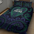 Aotearoa Ngati Pikiao Quilt Bed Set Maori Tribal Pattern