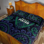 Aotearoa Ngati Pikiao Quilt Bed Set Maori Tribal Pattern