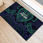 Aotearoa Ngati Pikiao Rubber Doormat Maori Tribal Pattern