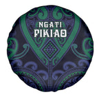 Aotearoa Ngati Pikiao Spare Tire Cover Maori Tribal Pattern