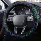 Aotearoa Ngati Pikiao Steering Wheel Cover Maori Tribal Pattern
