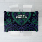 Aotearoa Ngati Pikiao Tablecloth Maori Tribal Pattern