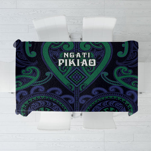 Aotearoa Ngati Pikiao Tablecloth Maori Tribal Pattern