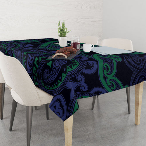 Aotearoa Ngati Pikiao Tablecloth Maori Tribal Pattern