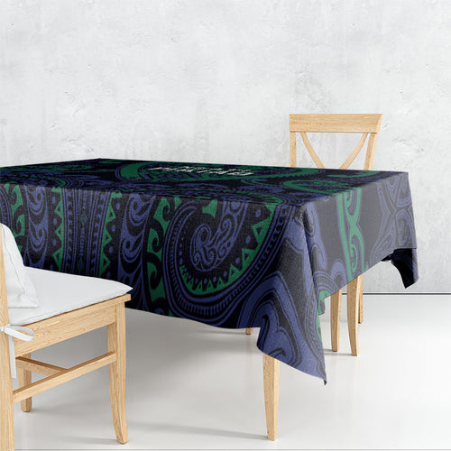 Aotearoa Ngati Pikiao Tablecloth Maori Tribal Pattern