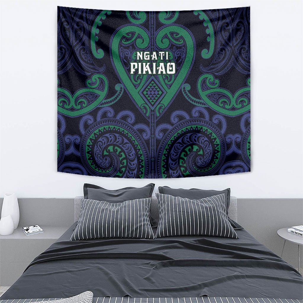 Aotearoa Ngati Pikiao Tapestry Maori Tribal Pattern