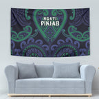 Aotearoa Ngati Pikiao Tapestry Maori Tribal Pattern