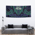 Aotearoa Ngati Pikiao Tapestry Maori Tribal Pattern