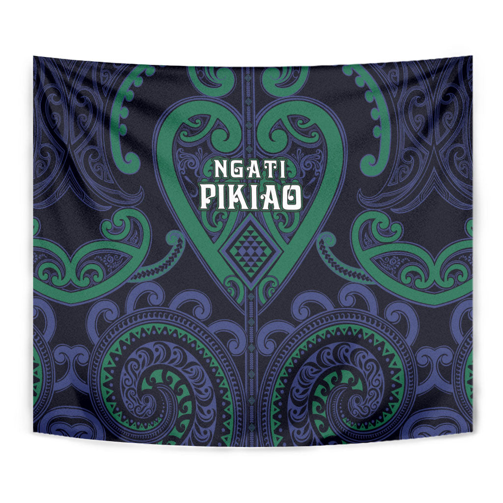 Aotearoa Ngati Pikiao Tapestry Maori Tribal Pattern