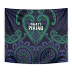 Aotearoa Ngati Pikiao Tapestry Maori Tribal Pattern