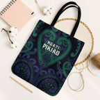Aotearoa Ngati Pikiao Tote Bag Maori Tribal Pattern