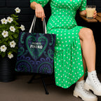Aotearoa Ngati Pikiao Tote Bag Maori Tribal Pattern