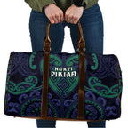 Aotearoa Ngati Pikiao Travel Bag Maori Tribal Pattern