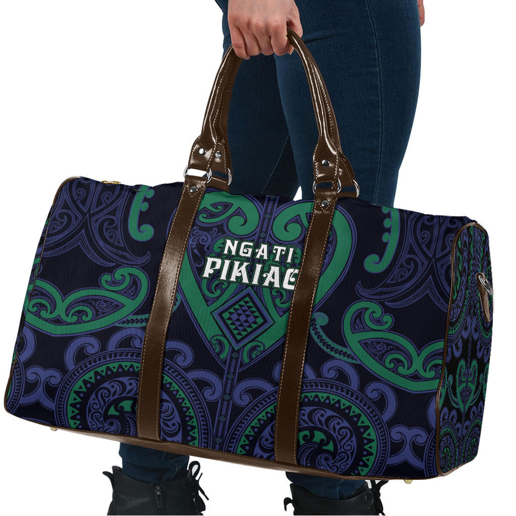 Aotearoa Ngati Pikiao Travel Bag Maori Tribal Pattern