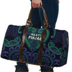 Aotearoa Ngati Pikiao Travel Bag Maori Tribal Pattern