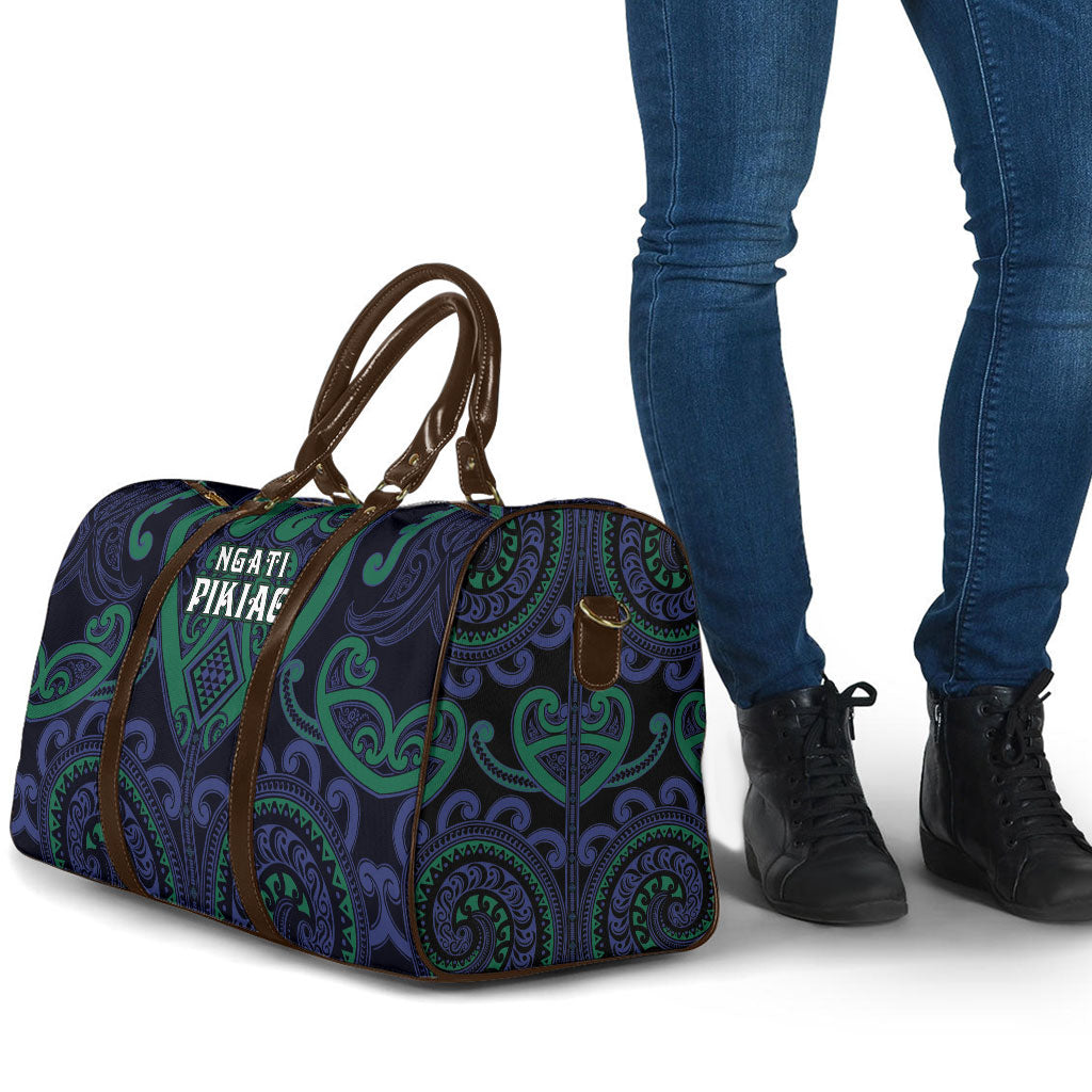 Aotearoa Ngati Pikiao Travel Bag Maori Tribal Pattern